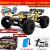 4WD 1:16 80KM/H Super Brushless 50KM/H Spazzolato RC Auto 4X4 off Road Telecoman