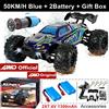 4WD 1:16 80KM/H Super Brushless 50KM/H Spazzolato RC Auto 4X4 off Road Telecoman