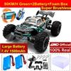 4WD 1:16 80KM/H Super Brushless 50KM/H Spazzolato RC Auto 4X4 off Road Telecoman