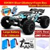 4WD 1:16 80KM/H Super Brushless 50KM/H Spazzolato RC Auto 4X4 off Road Telecoman