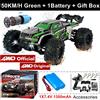 4WD 1:16 80KM/H Super Brushless 50KM/H Spazzolato RC Auto 4X4 off Road Telecoman
