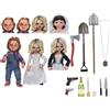 NECA - Chuck & Friends Pack 2 Figure Ultimate Chucky & Tiffany, 14-99 anni, Mult