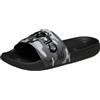 Crocs Sandali da uomo mimetici da uomo, nero/grigio, taglia 42, Nero grigio, 45/46 EU