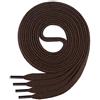 Di Ficchiano, lacci da scarpe piatti, in 100% cotone, per sneaker e scarpe sportive, molto resistenti, larghezza: circa 7 mm, lunghezza: 45 cm - 200 cm, prodotto in Europa, Adulti (unisex), beige chiaro, 200 cm