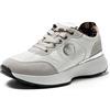 JOMIX Sneakers Donna Scarpe da Ginnastica Traspiranti e Leggere Che Aumento di Altezza Scarpe da Corsa Antiscivolo da Esterno Adatte per Jogging Camminata e Fitness WSC255050 (Bianco,38)