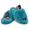 JOMIX Ciabatte Donna Invernali da Casa Pantofole Pelose Calde Flat Termiche Comode e Morbide MD1040-10（Fucsia,38_39）