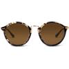 Kapten & Son Occhiali da sole Maui | Unisex | Eleganti sunglasses realizzati con materiali selezionati | Affidabile protezione solare e protezione UV | Larghezza telaio: 140 mm, Crystal Tortoise Brown