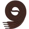Di Ficchiano, lacci da scarpe piatti, in 100% cotone, per sneaker e scarpe sportive, molto resistenti, larghezza: circa 7 mm, lunghezza: 45 cm - 200 cm, prodotto in Europa, Adulti (unisex), marrone, 140 cm