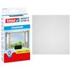 tesa Insect Stop Zanzariere Attacca & Stacca STANDARD per Finestre, Zanzariera Adesiva, Rete per Zanzariera Regolabile a Piacere, Antracite, 100 cm x 100 cm