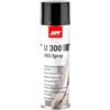 AUTO-PLAST PRODUKT App U300 UBS Spray alla Protezione Sottoscocca Auto | Antipietrisco, Antiruggine e Antirombo Sottoscocca Protezione | Antirombo Sottoscocca Spray in Resina Sintetica e Gomma | 500 ml | Nero