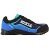 Sparco Teamwork Scarpa Antinfortunistica da Lavoro-Bassa per Uomo E Donna-Nitro-S3 SRC, Stivali Unisex-Adulto, NERO / BLU SPARCO, 47 EU