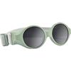 BÉABA, Occhiali da sole per bambini 0-9 mesi, 100% protezione UV - CAT 4, protezione laterale, comfort ottimale, fascia elastica regolabile, verde salvia