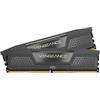 CORSAIR VENGEANCE DDR5 RAM 32GB (2x16GB) Fino a 6400MHz CL36-48-48-104 1.35V AMD EXPO Intel XMP 3.0 Memoria per Computer Desktop - Grigio (CMK32GX5M2B6400Z36)
