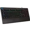 Logitech G G213 Prodigy Tastiera Gaming Cablata, LIGHTSYNC RGB, Tasti Retroilluminati, Resistente agli schizzi, Tasti Personalizzabili, Controlli Dedicati Multimediali, QWERTY Layout Italiano - Nero