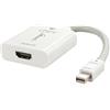 Lindy 41069 Adattatore attivo Mini DisplayPort 1.2 a HDMI 4K60 Eyefinity, Bianco