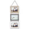 ZEP TY3857 Lavigny - Cornice portafoto in Legno Beige/Bianco/Grigio, 13 x 18 cm