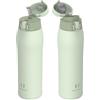 Super Sparrow Sparrow Borraccia Termica bambini 500/750/950ml Bottiglia - 2 Coperchi | Borracce Antiperdita, Acciaio Inox Bottiglia, Senza BPA, Lavabile in lavastoviglie, TwinSip, Scuola, sport, Viaggio