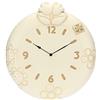 THUN - Orologio da Parete con Mughetti, Linea Elegance - Arredare la Casa, Orologi - Ceramica, Meccanismo in Plastica - ø 35 cm