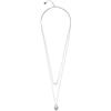 Uno de 50 collana da donna, in argento Sterling 925, taglia unica, 38.02 cm, in lega di metallo, gioielli fatti a mano