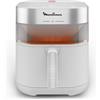 Moulinex Easy Fry Infrared, Friggitrice ad Aria 7L, Doppia Resistenza, Riscaldamento 2 Volte Più Veloce, Cottura Rapida, Lavabile in Lavastoviglie, Finestra di Osservazione, Colore Bianco, EZ831G