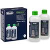 De'Longhi EcoDecalk Decalcificante DLSC502, 10 Dosi di Decalcificazione, Accessorio Manutenzione Macchina da Caffè, Ingredienti di Origine Vegetale, 2 Bottiglie Con 5 Dosi Ciascuna, 2x500ml
