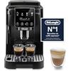 De'Longhi Magnifica Start ECAM222.20.B, Macchina Caffè Automatica con Beccuccio Montalatte, Macchina Espresso con 4 ricette Preimpostate, Pannello di Controllo Soft-Touch, 1450W, Nera
