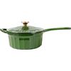 Römertopf - Casseruola in ghisa con coperchio, 22 cm, rivestimento smaltato, per tutti i piani cottura, compresi quelli a induzione, utilizzabile in forno a 250 °C, per salse, risotto, fonduta, senza