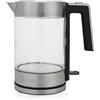 Princess Bollitore in Vetro e Acciaio Inox London, 2200 watt, 1.7 litri, Design unico
