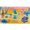 Just Play Set di personaggi da collezione di Disney Stitch con 5 accessori, 11 pezzi, personaggi da collezione da 5 cm, decorazioni per la casa, giocattoli per bambini dai 3 anni