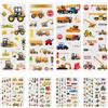 Vicloon Adesivi per Bambini e Adulti - Divertenti per Veicolo di Ingegneria per 3+ Anni, Impermeabili, Aesthetic Stickers - Regali Gratificanti per Scrapbooking