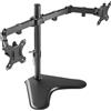 RICOO TS7311 Supporto monitor da scrivania 13-27 pollici per 13 27 pollici girevole inclinabile fino a 8 kg max VESA 100x100