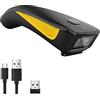 NETUM C750 Scanner di Codici a Barre Wireless USB 1D 2D QR Bluetooth Compatibile Piccola Tasca per Inventario Lettore di Immagini di Codici a Barre per Tablet iPhone iPad Android iOS PC POS
