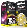 Udivita 180 batterie uditive Udivita taglia 10. - 30 blister da 6 batterie