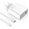 Jippofu Caricabatterie 45W USB C Caricatore Compatibile con Redmi Note 15 14 Pro 5G 13 12 11 10 Redmi Pad Xiaomi Mi 11 Lite 10 10T Pro 10S Poco X7 M7 Pad 7 6 5 Alimentatore Rapido Charger Adattatore