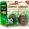 Udivita 30 Batterie per Apparecchi Acustici Misura 312 Udirmax Pile PR41 Marroni Eco Pack Zinco-Aria Dynamic Sonar Qualità Audio Costante design multi-foro - 3 Blister Ecologici da 10 Pile