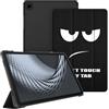 FINTIE Custodia per Samsung Galaxy Tab A9+ 11 Pollici 2023, Sottile Leggero Case Posteriore Opaca Traslucida Cover con Auto Sveglia/Sonno per Galaxy Tab A9 Plus (SM-X210/X216/X218), Don't Touch