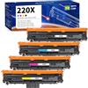 Skydo 220X Toner compatibile per H P 220X 220A Toner per Color LaserJet Pro MFP 4302dw 4302fdw 4302fdn 4202dw 4202dw, cartuccia toner W2200X W2201X W2202X W2203X