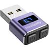 meatanty Mouse Jiggler USB in Metallo con Display, 3 Modalità, Viola