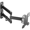 RICOO S7911 Supporto monitor da parete Staffa schermo 13-34 pollici per 13 34 pollici girevole inclinabile fino a 15 kg max VESA 100x100