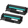 Veson Toner 149A W1490A (con chip), compatibile con HP 149A 149X W1490A W1490X per HP Laserjet Pro MFP 4102dw per Laserjet Pro MFP 4102fdw 4102fdn e Laserjet Pro 4002d 4002dn 4002dw (2 nero)