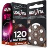 Udivita 120 Batterie Per Apparecchi Acustici Udivita Tipo Pile 312