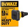 dewalt Supporto Magnetico Auto per Smartphone, Porta Cellulare da Bocchetta Aria Universale, Supporto Auto Rinforzato per Telefoni e Mini Tablet, con Piastre Metalliche per Dispositivi Non MagSafe