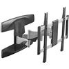 RICOO S1944 Supporto TV da parete Staffa TV 40-65 pollici per 40 43 50 55 60 65 pollici girevole inclinabile fino a 60 kg max VESA 400x400