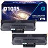 Hyggetech Confezione da 2 toner di ricambio per Samsung MLT-D101S D101S per Samsung ML-2160 ML-2165 ML-2165W ML-2168 SCX-3400 SCX-3400F SCX-3405 SCX-3405F SCX-3405FW SCX-3405FW