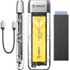 ORICO Case SSD M.2 NVMe SATA [Senza attrezzi], USB C a C 3.2 Gen 2 10Gbps NVMe PCIe, 6Gbps SATA/NGFF Adattatore M2, Supporta UASP Trim per SSD M-Key/(B+M) Key 2230/2242/2260/2280-TXM2M