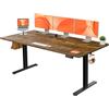 ErGear Scrivania Regolabile in Altezza, Scrivania Ufficio 160 x 80 cm con Pannello Intelligente a 4 Memorie & Piano Assemblato