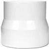 Hon&Guan Riduttore da 110mm a 100mm per Tubo di Ventilazione/Riduzione di Tubo, Adattatore per Tubo 110 100 Riduttori per Condizionatori Riduttore per Cappa Cucina Aspirante, Bagno, Asciugatrice