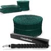 Heimfleiss® Tiralegacci + Legacci rivestiti in PVC 1,4 x 100-300mm (1000 pz.) - Set di legacci di alta qualità & tiralegacci per chiusura sacchi - Tendi legacci Legacci occhiellati