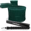 Heimfleiss® Tiralegacci + Legacci rivestiti in PVC 1,4 x 100-300mm (1000 pz.) - Set di legacci di alta qualità & tiralegacci per chiusura sacchi - Tendi legacci Legacci occhiellati