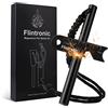flintronic Pietra Focaia Kit, Accendino Campeggio con Manico in Legno Lavorato a Mano Spessa | Raschietto Multiutensile | Selvaggio Tradizionale | Accendino di Sopravvivenza Campeggio e Escursioni